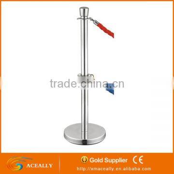 ACEALLY 5 Meters Stainless Steel Wall Mounted Retractable Belt Barriers photo-4