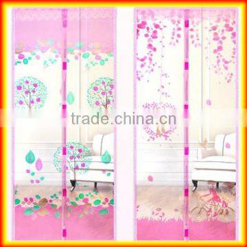 Hot sale magnetic soft screen door curtain