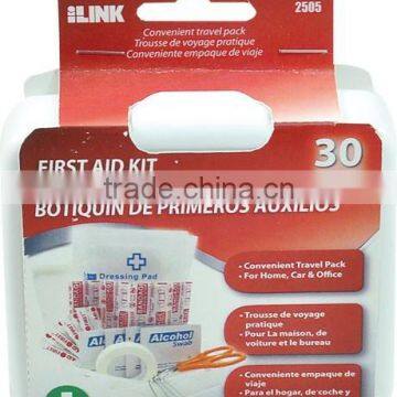 Mini pocket type kids first aid box, customized logo, promotion products