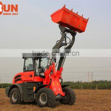 Everun Brand With Grapple Bucket Small Farm Machines 2.0 Ton Wheel Loader For Sale photo-3
