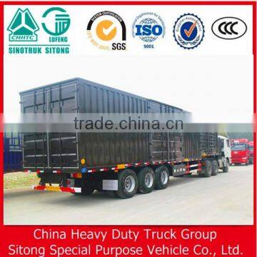 60T Enclosed Curtain Side Trailers for Online Shopping