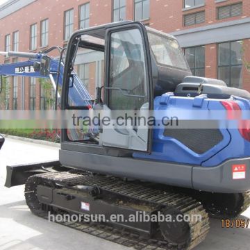 CE 8ton 4wd mini crawler excavator with CE certification