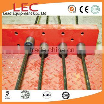 LEC Post Tension Construction Prestressed Cable Single Anchor System photo-4