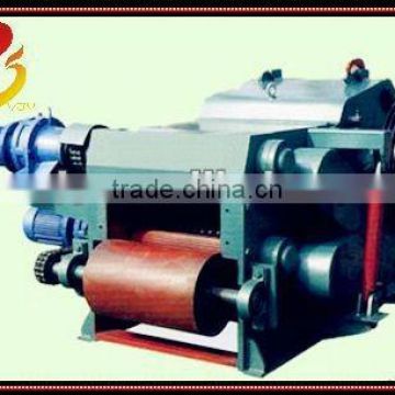 CE hydraulic feeding wood chipper with engine