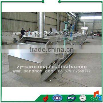 Sanshon LPT Vegetable and Fruit Model Chain Type Peanut Blanching Machine photo-6