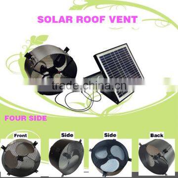 vent goods Solar attic fans for solar roof extactor gable fans waterproof (DC fans)