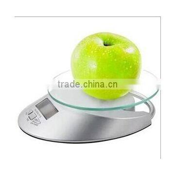 Electronic glass kitchen scale food digital apparatus