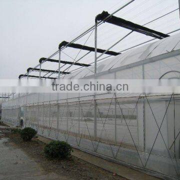 Gutter connected film vegetable greenhouse for sale