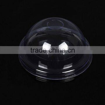 Custom Food Grade Disposable Clear Plastic Cup Dome Lids Cheap Price photo-2