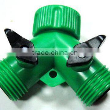 Garden 3-Way Y Hose Connector Shut Off With Valve photo-2