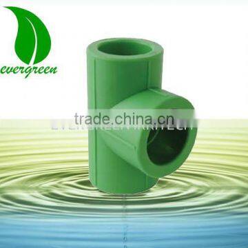 PPR EQUAL TEE green plumbing pipes fittings