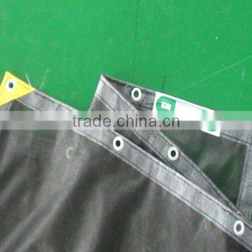 PVC with fireproof features mesh fabric