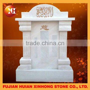 Artificial Granite ,marble Tombstone With Monument for Loving People photo-6