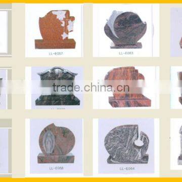 Top Quality Black and Red Heart Shaped Tombstone photo-6