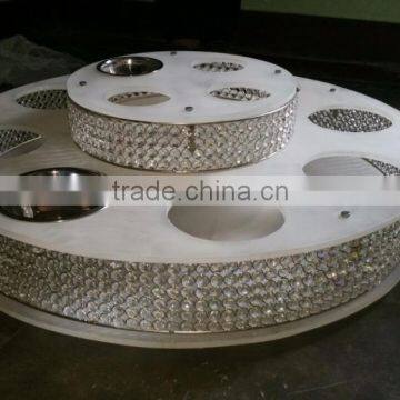 Acrylic Rotating Lazy Susan,black Glass Lazy Susan,tempered Glass Lazy... photo-2