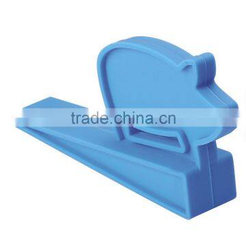 Decorative Door Stoppers , High Quality Baby Safety Silicone Door Wedge