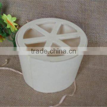 2015 Decorative Unfinished Bark Wooden Chocolate Barrel photo-3