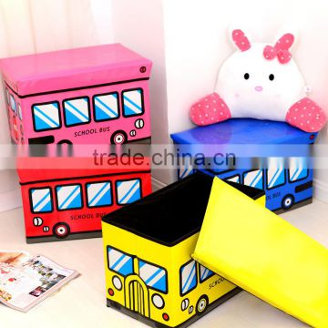 Q1125 coated multifunctional lovely cloth storage box