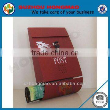 Budget Post Box Galvanized Steel Weather Proof Mail Boxes HPB016 GS photo-2