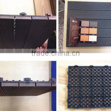 Zhejiang Duarable and Economical Wpc Decking Tiles