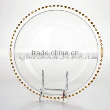 Electroplating Coloed Cake Stand With Stem photo-3