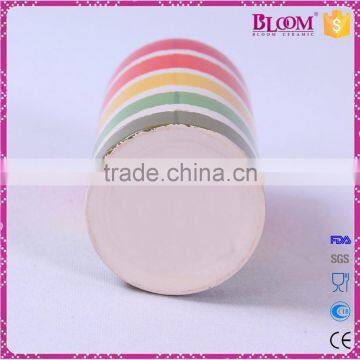 Home Decorative Beautiful Round Tall Ceramic Vase photo-3