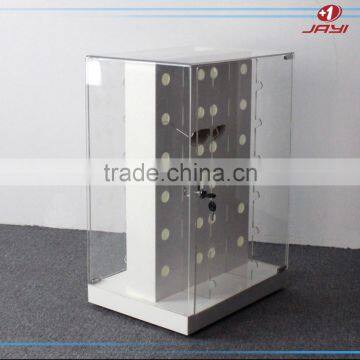 Custom Floating Lockable Perspex Acrylic Display Showcase Cabinet for Shop photo-2