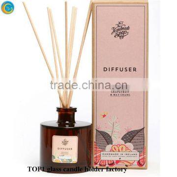 multi candle holders Glass Diffuser Bottle With Cork