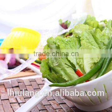 New Design Plastic Vegetable Strainer/Kitchen Plastic Strainer With Handle/plastic Colander With Handle photo-3