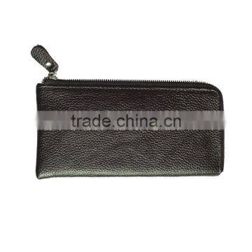 Trade assurance supplier leather wallet clutch mobile phone pouch Ladies clutches coin purse