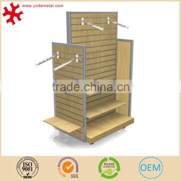 H-united Slatwall Stand Gondola With Shelevs for Clothing Retail Store With Good Quality photo-6