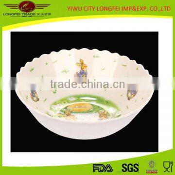 New Items 2015 Cheap Cartoon Melamine Soup Bowl