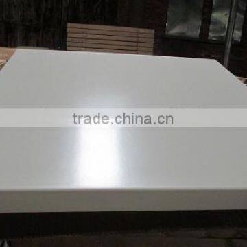 wood coffee table top, Werzalit bar table top, pure white resin top