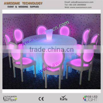 Pink Romantic Mood Louis Chair for Western Restaurant photo-6