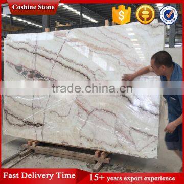 Tv Background Walling China Multicolor Rainbow Onyx Slabs