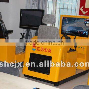 excavator training simulator with CE