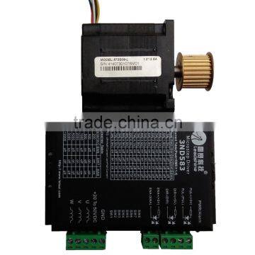 Leadshine 3 phase stepper motor 863S42L and stepper driver 3ND583 for Y AXIS 1318 1325 machine