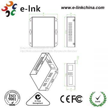 Wall-Mounted 10/100Mbps Fast Ethernet PoE-PSE Fiber Media Converter photo-3