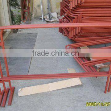 Q235 material powder coated finish traffic barrier