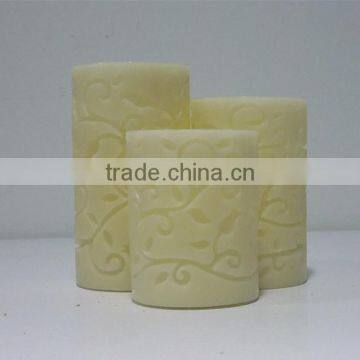 High Quality Carved LED Candle Set photo-3