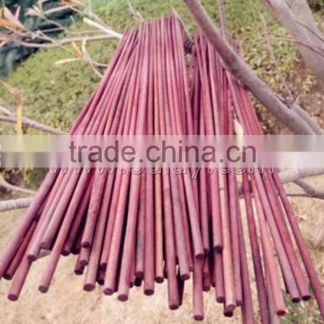 Bamboo garden canes growing sticks for planting support DYED BROWN