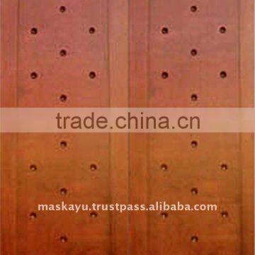 Solid Wood Deco Panel Door