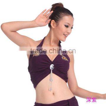 Sexy Women Dance Clothing Halter Crop Top for Belly Dance JYS18 photo-5