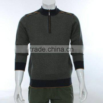 Fully Jacquard Sweater Knitting Machine for Men Pullover Sweater ,machine Knitting Wool Yarn for Winter Sweater With Zipper photo-2