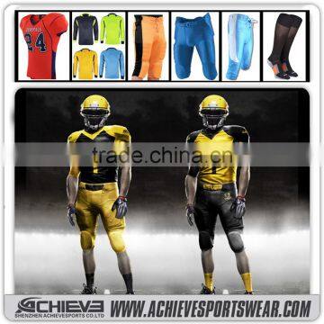 Achieve Custom Sublimated High Quality Blank American Football Jersey