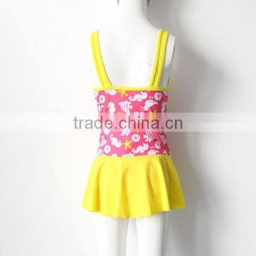 Stars One Piece Yellow Swimwear photo-2