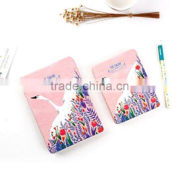 A6 hardcover planner custom section sewing flexible back diary notebook /sketch notepad /memo pad