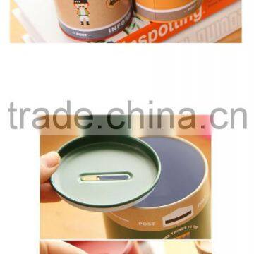 Metal Round Pig Bank/Piggy Coin Bank/Money Bank Box photo-6