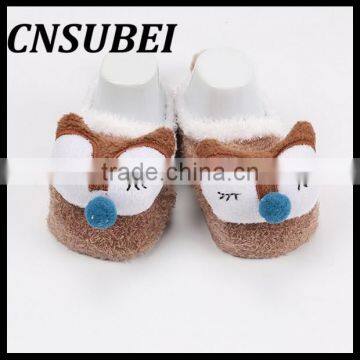 South Korea Autumn and Winter Coral Velvet Cartoon Children Socks,baby Floor Socks,Feather Yarn Doll Shoe Socks photo-4
