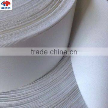 100% nylon super soft white adhesive fabric loop